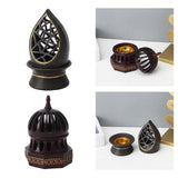 Maxbell Charcoal Incense Burner Mini with Lid for Home Office Meditation Living Room 15cm