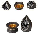 Maxbell Charcoal Incense Burner Mini with Lid for Home Office Meditation Living Room 15cm