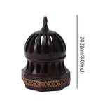 Maxbell Charcoal Incense Burner Mini with Lid for Home Office Meditation Living Room 20cm