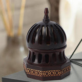 Maxbell Charcoal Incense Burner Mini with Lid for Home Office Meditation Living Room 20cm