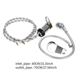Maxbell Shower Mixer Tap Hairdressing Mixer Tap for Motorhome Hairdresser Wash Basin