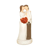 Maxbell Couple Statue Art Lovers Figurine for Anniversary Valentine's Day Decoration