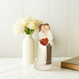 Maxbell Couple Statue Art Lovers Figurine for Anniversary Valentine's Day Decoration