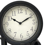 Maxbell Desk Clock European Style Classic Decorative Retro for Table Kitchen Bedside Style A