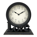 Maxbell Desk Clock European Style Classic Decorative Retro for Table Kitchen Bedside Style A