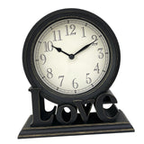 Maxbell Desk Clock European Style Classic Decorative Retro for Table Kitchen Bedside Style A
