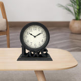 Maxbell Desk Clock European Style Classic Decorative Retro for Table Kitchen Bedside Style A