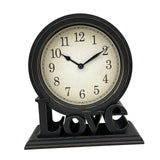 Maxbell Desk Clock European Style Classic Decorative Retro for Table Kitchen Bedside Style B