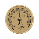 Maxbell Mechanical Barometer 9cm Air Pressure Gauge for Boating Home Office Breeding