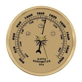 Maxbell Mechanical Barometer 9cm Air Pressure Gauge for Boating Home Office Breeding
