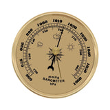 Maxbell Mechanical Barometer 9cm Air Pressure Gauge for Boating Home Office Breeding