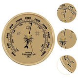 Maxbell Mechanical Barometer 9cm Air Pressure Gauge for Boating Home Office Breeding