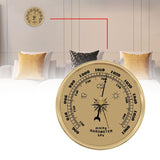 Maxbell Mechanical Barometer 9cm Air Pressure Gauge for Boating Home Office Breeding