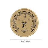 Maxbell Mechanical Barometer 9cm Air Pressure Gauge for Boating Home Office Breeding