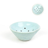 Maxbell Floral Holder Frog Container Flower Arrangement for Gift Counter Living Room Light Blue