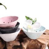 Maxbell Floral Holder Frog Container Flower Arrangement for Gift Counter Living Room Light Blue