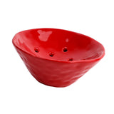 Maxbell Floral Holder Frog Container Flower Arrangement for Gift Counter Living Room Red