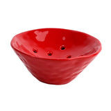 Maxbell Floral Holder Frog Container Flower Arrangement for Gift Counter Living Room Red
