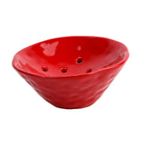 Maxbell Floral Holder Frog Container Flower Arrangement for Gift Counter Living Room Red