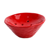 Maxbell Floral Holder Frog Container Flower Arrangement for Gift Counter Living Room Red