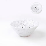 Maxbell Floral Holder Frog Container Flower Arrangement for Gift Counter Living Room White