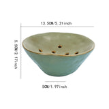 Maxbell Floral Holder Frog Container Flower Arrangement for Gift Counter Living Room Green