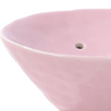 Maxbell Floral Holder Frog Container Flower Arrangement for Gift Counter Living Room Pink