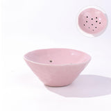 Maxbell Floral Holder Frog Container Flower Arrangement for Gift Counter Living Room Pink