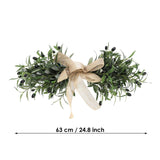 Maxbell Artificial Olive Wreath with Beans Living Room Office Farmhouse Olive Branch