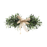 Maxbell Artificial Olive Wreath with Beans Living Room Office Farmhouse Olive Branch