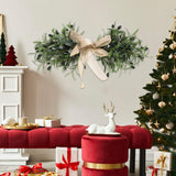 Maxbell Artificial Olive Wreath with Beans Living Room Office Farmhouse Olive Branch