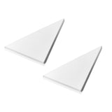 Maxbell 2Pcs Corner Air Diverter for 2 x 2Ft Ceiling Air Diffusers Sturdy for Home