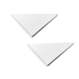 Maxbell 2Pcs Corner Air Diverter for 2 x 2Ft Ceiling Air Diffusers Sturdy for Home