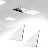 Maxbell 2Pcs Corner Air Diverter for 2 x 2Ft Ceiling Air Diffusers Sturdy for Home