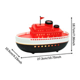 Maxbell Boat Model Essential Oil Diffuser Flame Air Humidifier for Hotel and Living Room