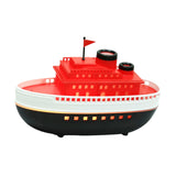 Maxbell Boat Model Essential Oil Diffuser Flame Air Humidifier for Hotel and Living Room
