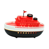 Maxbell Boat Model Essential Oil Diffuser Flame Air Humidifier for Hotel and Living Room