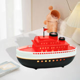 Maxbell Boat Model Essential Oil Diffuser Flame Air Humidifier for Hotel and Living Room