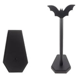 Maxbell Bat Paper Towel Holder Halloween Gift Storage Rack for Festival Kitchen Small Bat