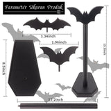 Maxbell Bat Paper Towel Holder Halloween Gift Storage Rack for Festival Kitchen Small Bat