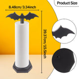 Maxbell Bat Paper Towel Holder Halloween Gift Storage Rack for Festival Kitchen Big Bat
