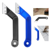 Maxbell Grout Removal Tool for Balcony Home Cleaning Ceramic Tile Joints and Corners Black