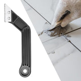 Maxbell Grout Removal Tool for Balcony Home Cleaning Ceramic Tile Joints and Corners Black