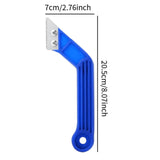 Maxbell Grout Removal Tool for Balcony Home Cleaning Ceramic Tile Joints and Corners Blue