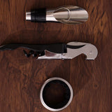 Maxbell Double Wine Bottle Carrier Wine Presentation Case for DIY Craft Holiday Gift