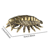 Maxbell Brass Figurine Small Desktop Ornament for Bookcase Shelf Bedside Living Room