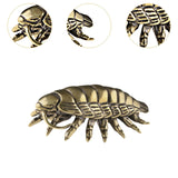 Maxbell Brass Figurine Small Desktop Ornament for Bookcase Shelf Bedside Living Room