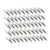 Maxbell 50Pcs Alligator Clips Kit Spring Clamps for Electronics Projects Craft Hobby