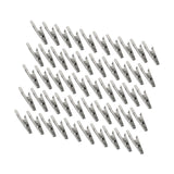 Maxbell 50Pcs Alligator Clips Kit Spring Clamps for Electronics Projects Craft Hobby