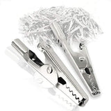 Maxbell 50Pcs Alligator Clips Kit Spring Clamps for Electronics Projects Craft Hobby